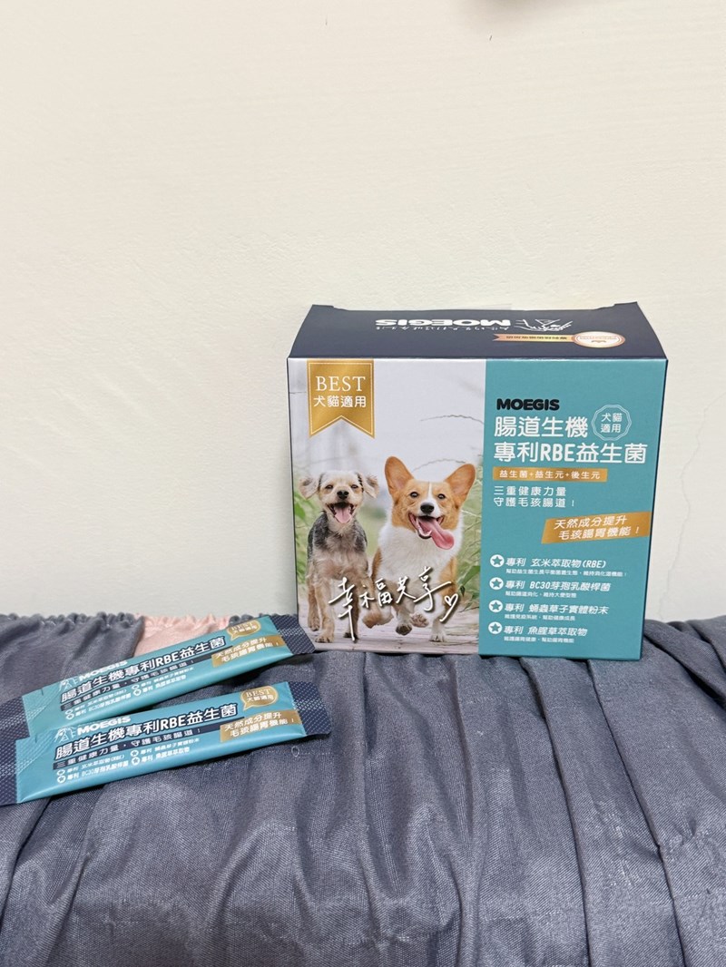 女人知己試用大隊,口碑行銷,部落客行銷,Moegis萌吉 腸道生機專利RBE益生菌,寵物益生菌,專利RBE益生元,專利蔬果酵素,小分子胜肽,藍藻粉,維持免疫力,幫助維持消化道機能,維持正常食慾,改變細菌叢生態,腸胃保健,犬貓適用